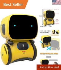 Eco-Friendly Touch  Voice Control Robot   Interactive Learning Toy for Kids