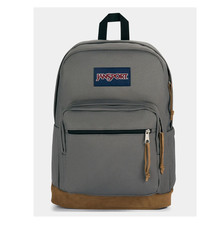 JanSport Right Pack Backpack Graphite Grey 28L Laptop Sleeve JS0A4QVA