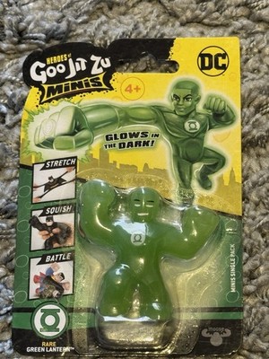 Heroes of Goo Jit Zu Minis - DC - Rare Green Lantern Glow in the Dark GITD