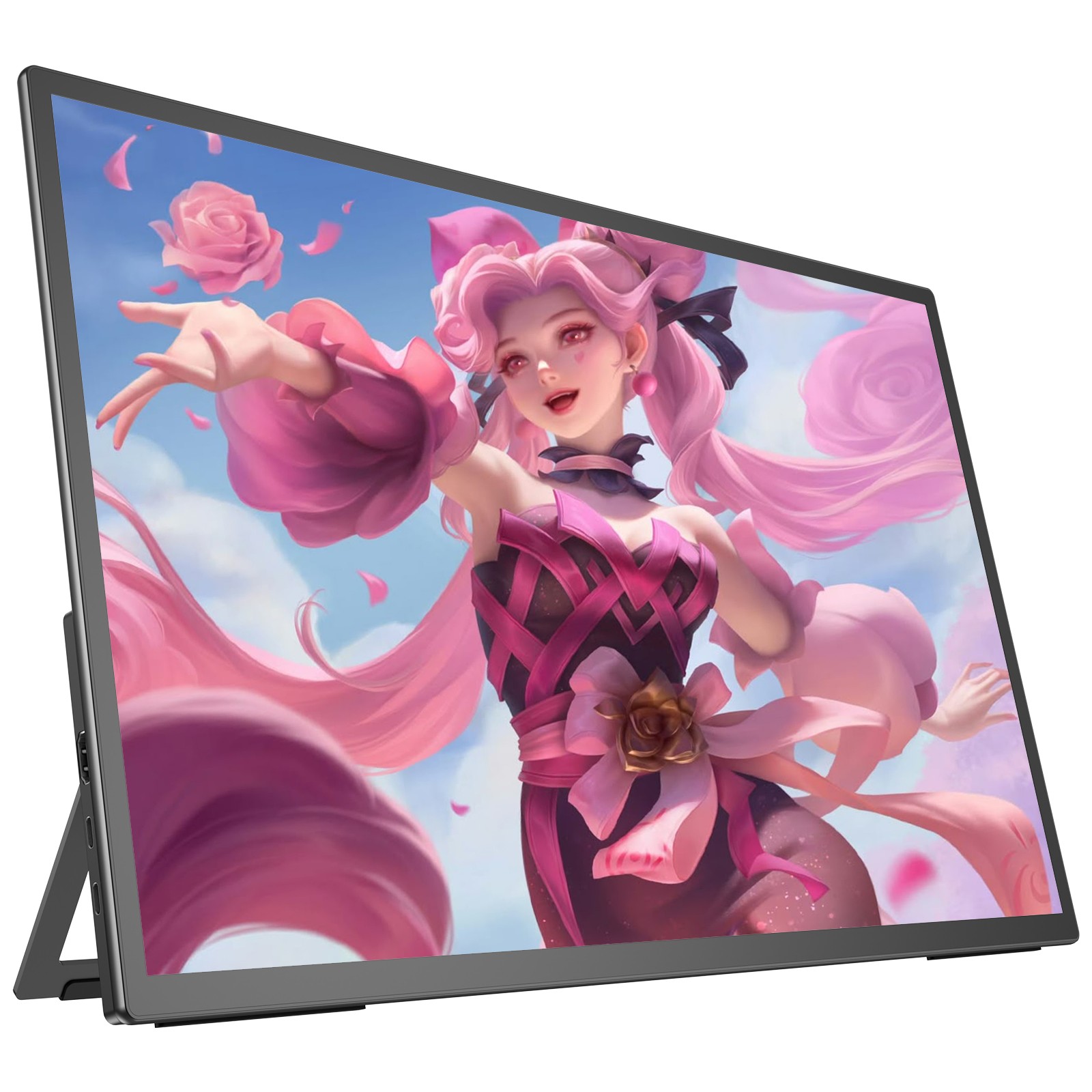 UPERFECT 21,5 Zoll 120Hz Tragbarer Monitor 1920*1080 Portable Monitor Bildschirm