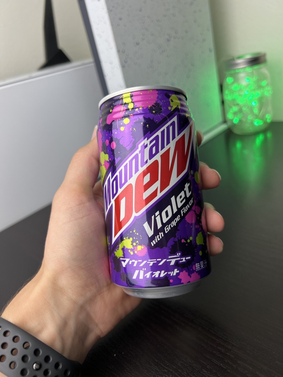Mountain Dew Violet *Full* Japanese Exclusive Can | eBay