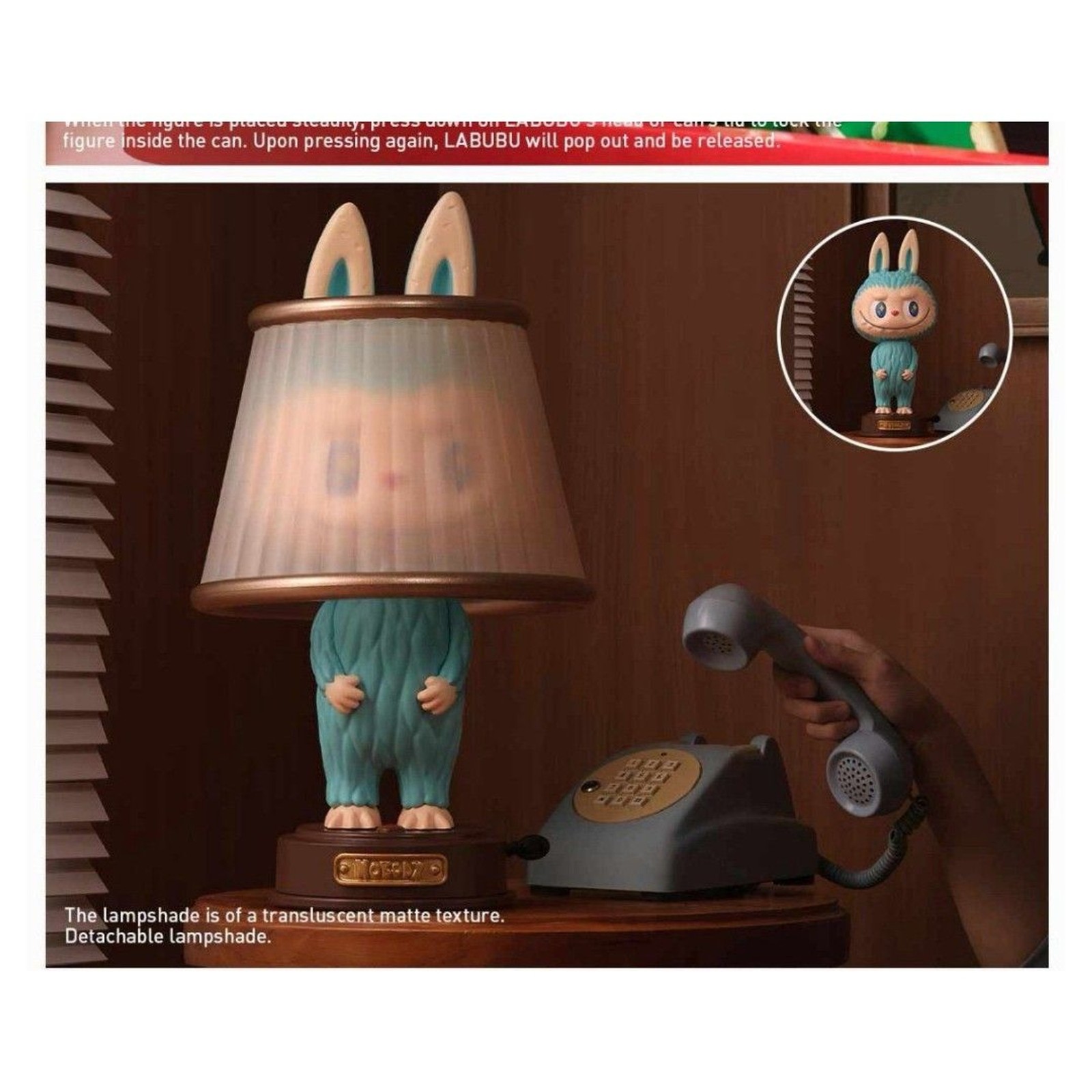 POP MART x THE MONSTERS Almost Hidden Series Figure - Lamp