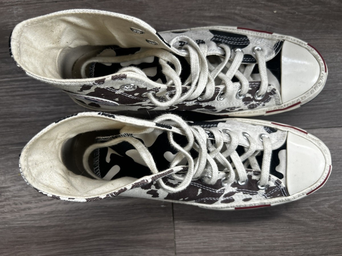 Brain Dead Converse Men sz 7 Chuck Taylor All Star High Top Cow
