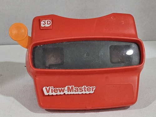 Vintage ~ View-Master ~ 3D ~ Viewer ~ Red Classic View-Master Toy Slide Viewer - Picture 1 of 12