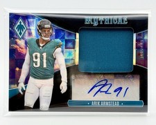 2025 Panini Phoenix Arik Armstead Mythical Patch Auto /99 #MMA-AAD