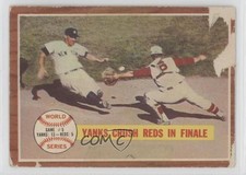 1962 Topps World Series New York Yankees Bill Skowron Johnny Edwards #236 9u0