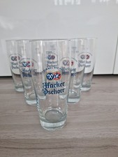 0,5l Hacker Pschorr Halbe Willibecher Bierglas Willybecher Glas  6 St.
