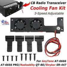 For AnyTone AT-6666 AT-6666 PRO/Radioddity QT-80  CB Radio Transceiver Fan Kit