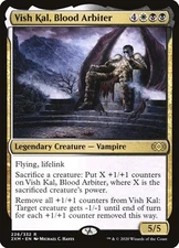 1x Vish Kal, Blood Arbiter NM Eng MTG - Double Masters