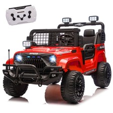 24V Two-seater Kids Ride On Truck 2WD Suspension 8.66in Ground