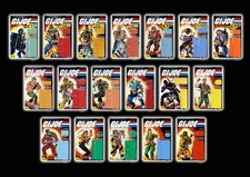 1985 - GI JOE   RESTORATION   Cardback Kits with bubble -   YOU CHOOSE