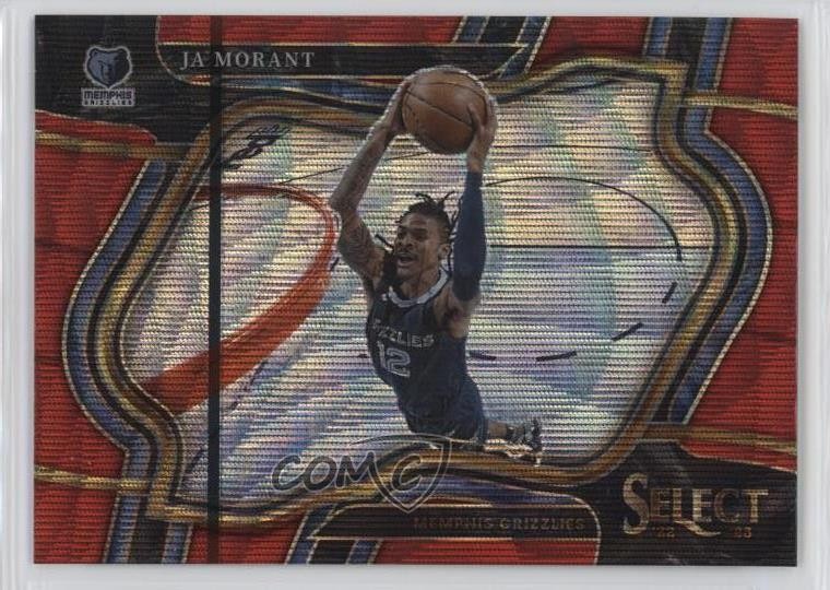 2022-23 Panini Select Courtside Red Wave Prizm Ja Morant #258 11es