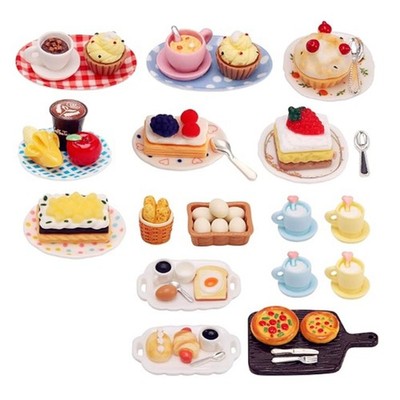 Handcrafted Resin Dessert Figure Perfect For Miniature Scene Arrangements