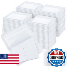 Timgle 400 Pcs 3" x 3" Split Gauze Pads 6 Ply Split Drain Sponge Gauze Non Woven