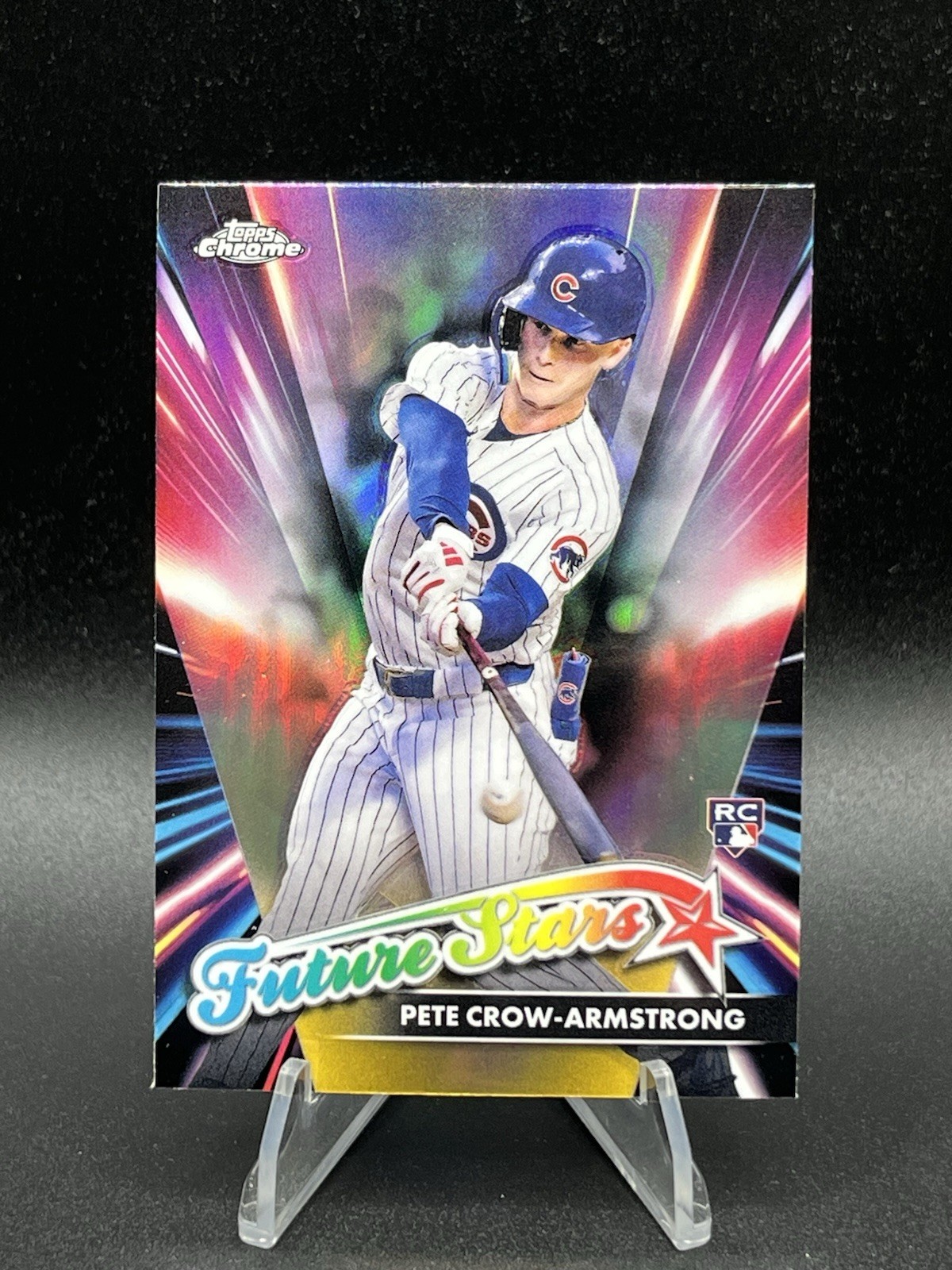 Topps Chrome Update Series 2024 Pete Crow-Armstrong FSU-19 Future Stars RC Cubs