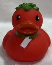 Infantino Red and Green Rubber Duck