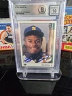 1989 Upper Deck - #1 Ken Griffey Jr (RC) Rookie Auto BGS 10