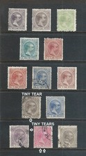PUERTO RICO - SPAIN _ 1895-97 'ALFONSO - BABY' 13 _ MH-USED ____(939)