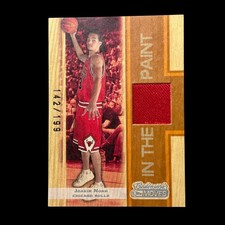 2007 Topps Trademark Moves Relics In the Paint 142/199 Joakim Noah Rookie 