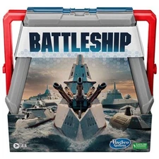 Battleship Classic Strategy Portable Board Game Battle Hasbro NEW