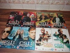Csi miami seasons 3-6 dvd box sets new and sealed 