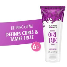Not Your Mother's Curl Talk Cream - 6 fl oz Defining Curl Cream for Curly Hair