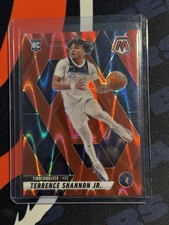 2024-25 Mosaic -  Terrence Shannon Jr. #205 Red Seismic Mosaic Prizm /299 (RC)