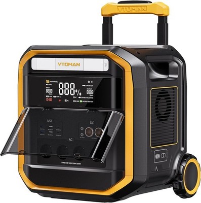 VTOMAN FlashSpeed Pro 3600 Tragbare Powerstation 3600W (Spitze 7200W) 3096Wh DE