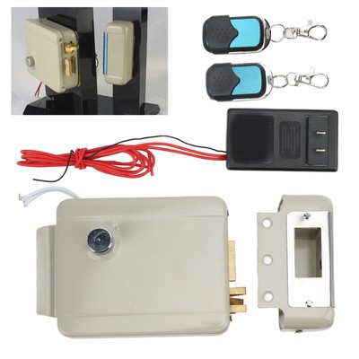 Left Open Electronic Door Lock Keyless Deadbolt With 2 Remote Control Home S Hot