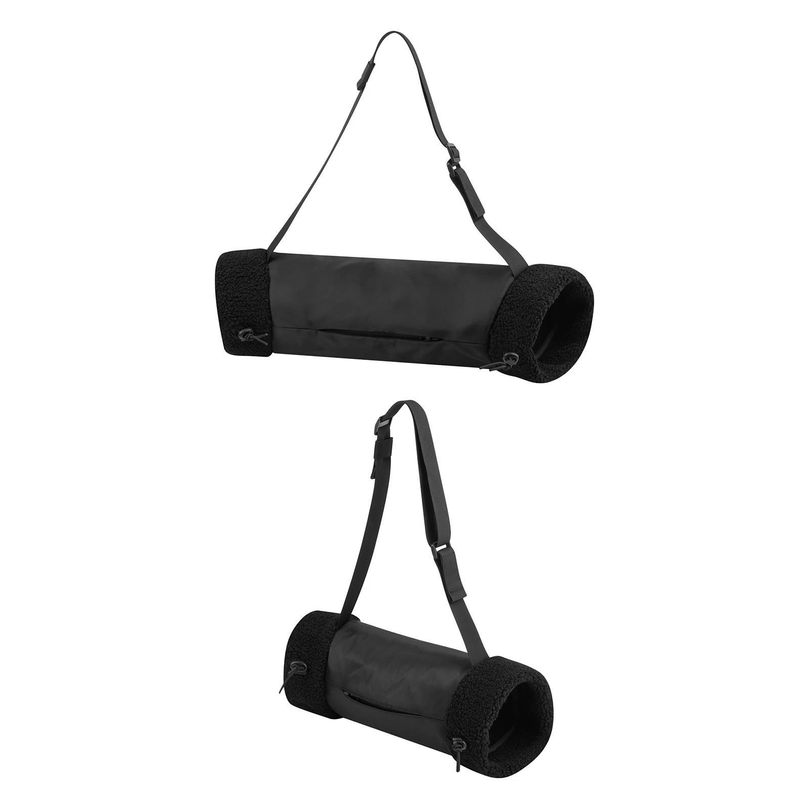 Hand Warmer Pouch Athlete Glove with Adjustable Waist Strap Cold Weather Winter