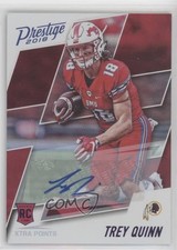 2018 Panini Prestige Rookie Xtra Points Purple Signatures Trey Quinn Auto 0f6d