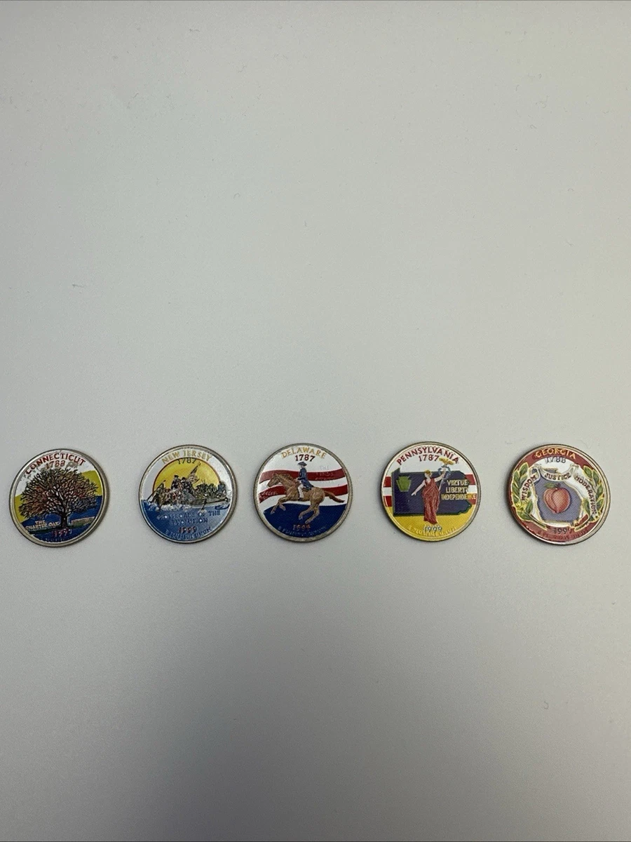 美国铸币厂1999 年50 年州套装美国25 美分州(1999 - 2008) | eBay