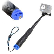 7''-23'' Extendable Selfie Stick for GoPro, Waterproof Handle Grip Monopod