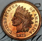 1879 * PRISTINE++ RED GEM PROOF INDIAN HEAD PENNY DC204 FROM MATTHEWS HOARD