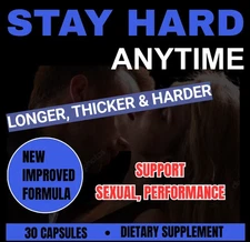 Rock Hard Fast Acting Male Performance Natural Peak Male Enhancement (30) Pills