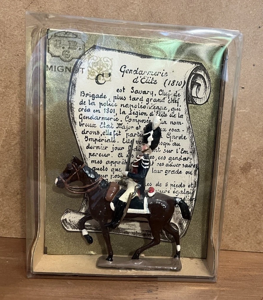 Jouet Ancien – Armée Napoléonienne CBG Mignot (Eugène De Beauharnais)