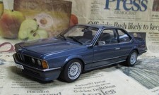 Super Edition Dealer Limited Autoart 1/18 Bmw 635 Csi Dark Blue Gray Metallic