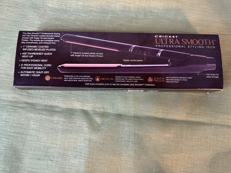Cricket Ultra Smooth Professional Styling Iron *New* 5517267 - Image 3 of 4