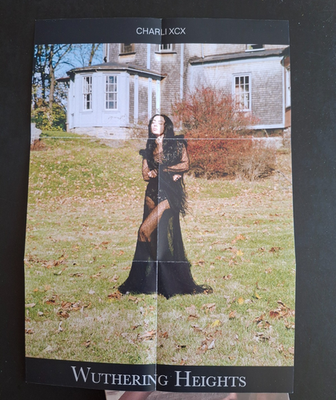 CHARLI XCX WUTHERING HEIGHTS CD & LIMITED EDITION POSTER | eBay