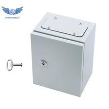 Steel Electrical Box Electrical Enclosure Box 10 × 8 × 6'' Carbon Steel IP65