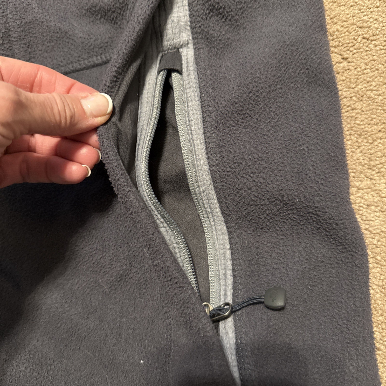 North Face Gray Windwall  Jacket Apex Bionic Soft… - image 2