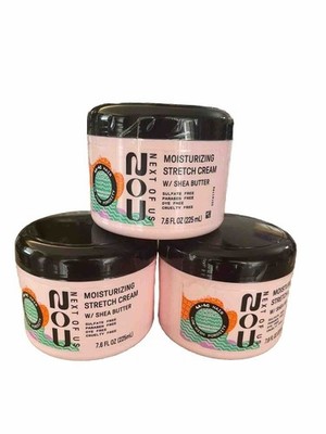 New NOU 3 moisturizing stretch cream with shea butter 7.6 fl. Oz.