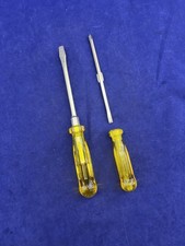 Porsche 911 912 Reversible Screwdrivers Yellow West Germany Tool Kit Chrom Vanad