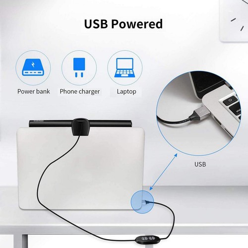 LIDCOM Barre lumineuse de moniteur | Eye Caring Computer Monitor Lamp