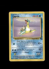 Lapras 25/62 Rare Fossil Pokemon Unlimited Heavily Played