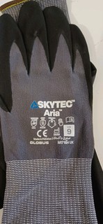 Pack of 20. Pairs Skytec Aria Nitrile Foam Palm Coated Gloves Size 9 Large