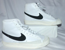 Women's Nike Blazer Mid 77 Retro Sneakers White/Black Size 8