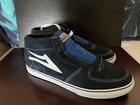 Lakai Foster Select Mid Top Limited SUPER RARE  BRAND NEW Blue Suede Size 12 US — photo 2