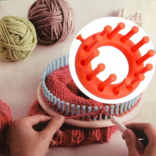 Round Knitting Loom Circle Tool Knitter Circular Peg Hat Sock Scarf DIY - Picture 7 of 7