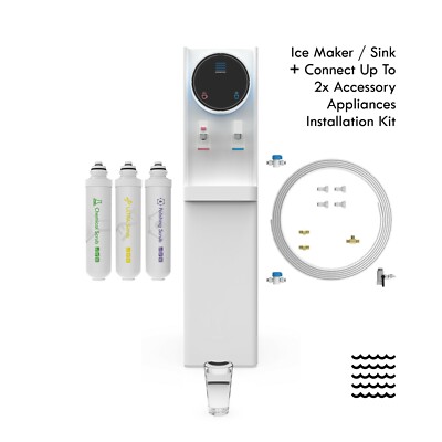 NEW! Drinkpod Pro Series 6 Bottleless Filtered Water Cooler Dispensers 3 Filters